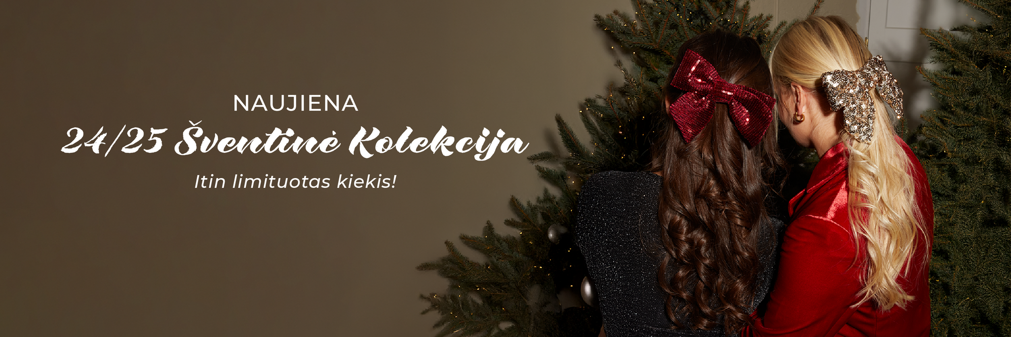 Šventiniai plaukų aksesuarai